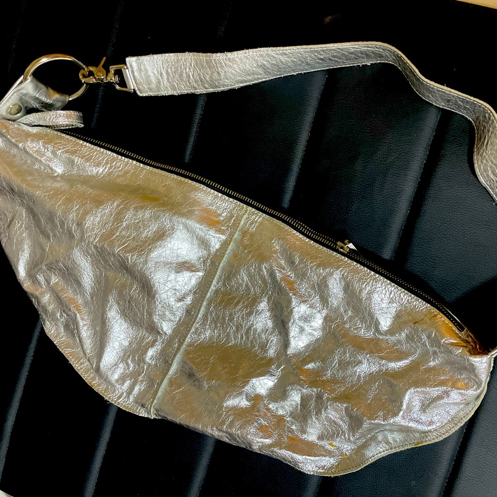Silver cross bag